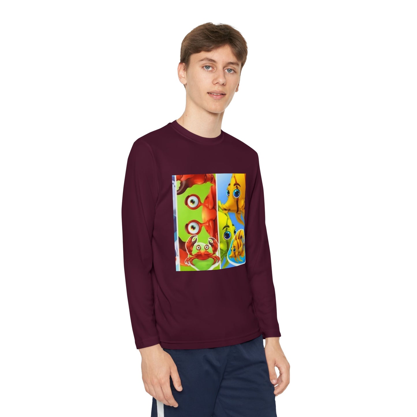Vibrant Youth Long Sleeve Tee - Fun Animal Designs for Playful Kids