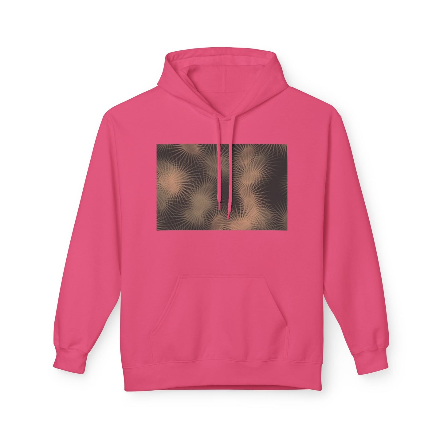 Minimalist Fleece Hoodie with Text Design | Unisex Softstyle