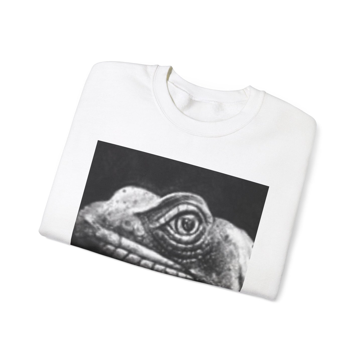 Unique Unisex Crewneck Sweatshirt with Bold Lizard Design
