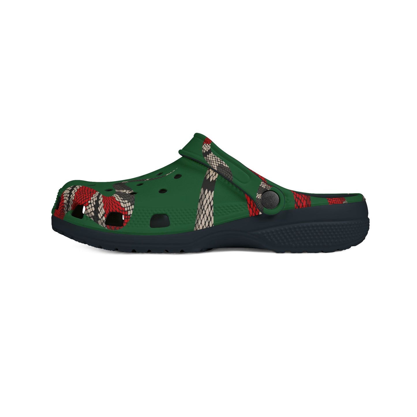Festive EVA Foam Rubber Clogs with Polka Dots & Holiday Design