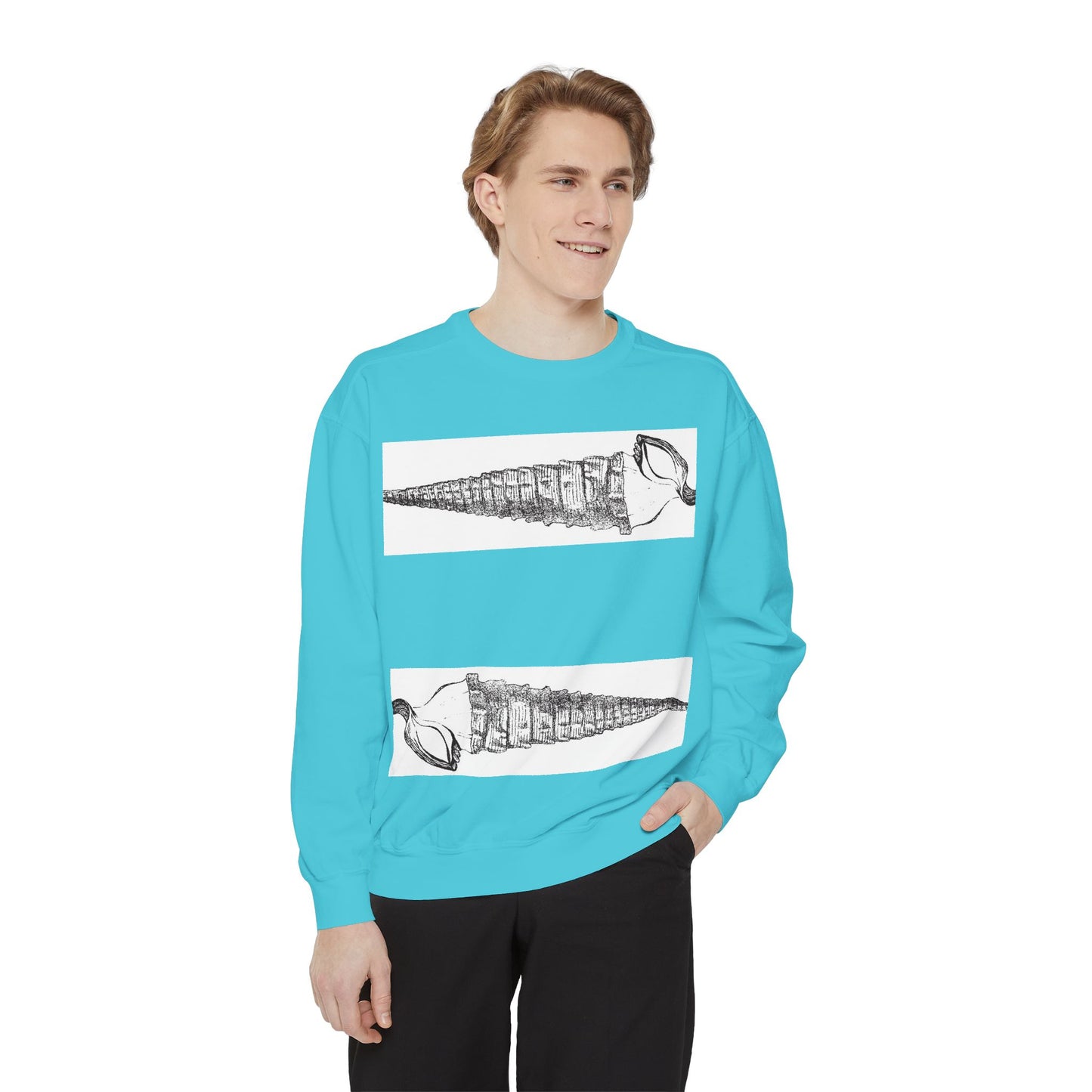 Seashell Graphic Unisex Sweatshirt - Coastal Vibes Apparel