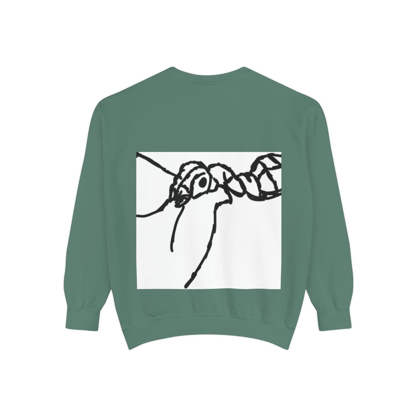 Ant-Inspired Unisex Garment-Dyed Sweatshirt - Unique Nature Lover Gift
