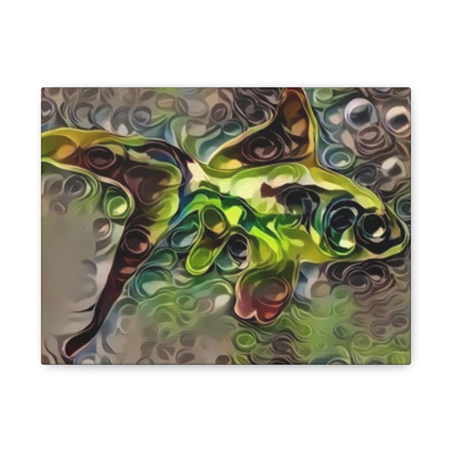 Abstract Nature Canvas Art - Stretched Matte Wall Decor
