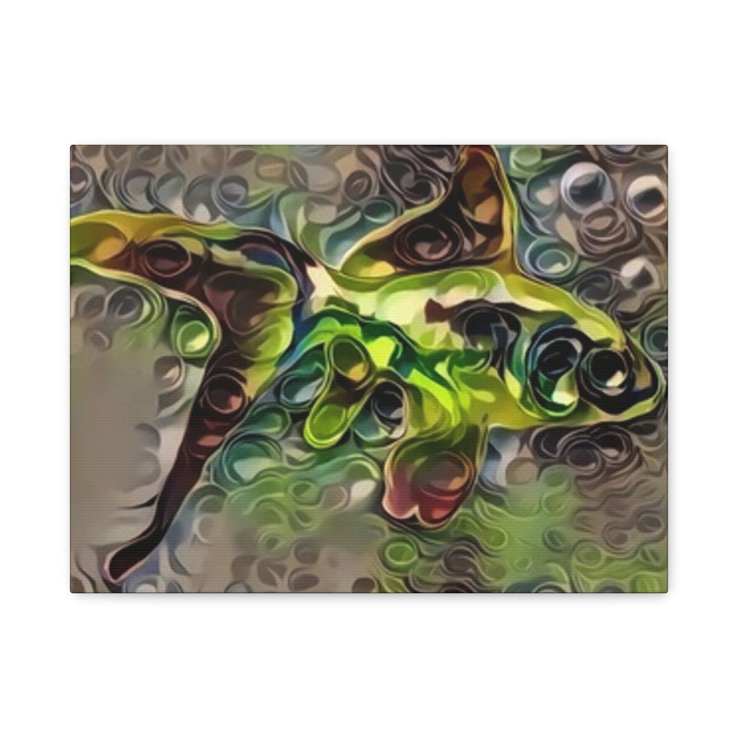 Abstract Nature Canvas Art - Stretched Matte Wall Decor