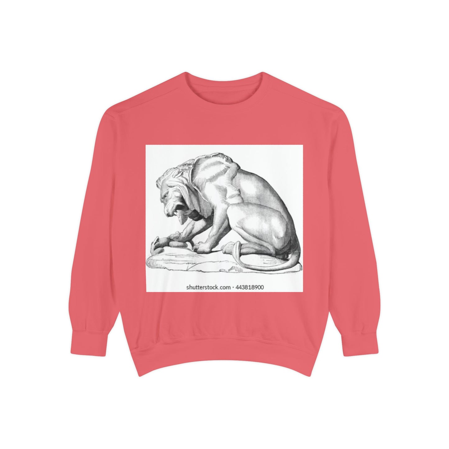 Artistic Lion Graphic Unisex Sweatshirt - Cozy & Stylish