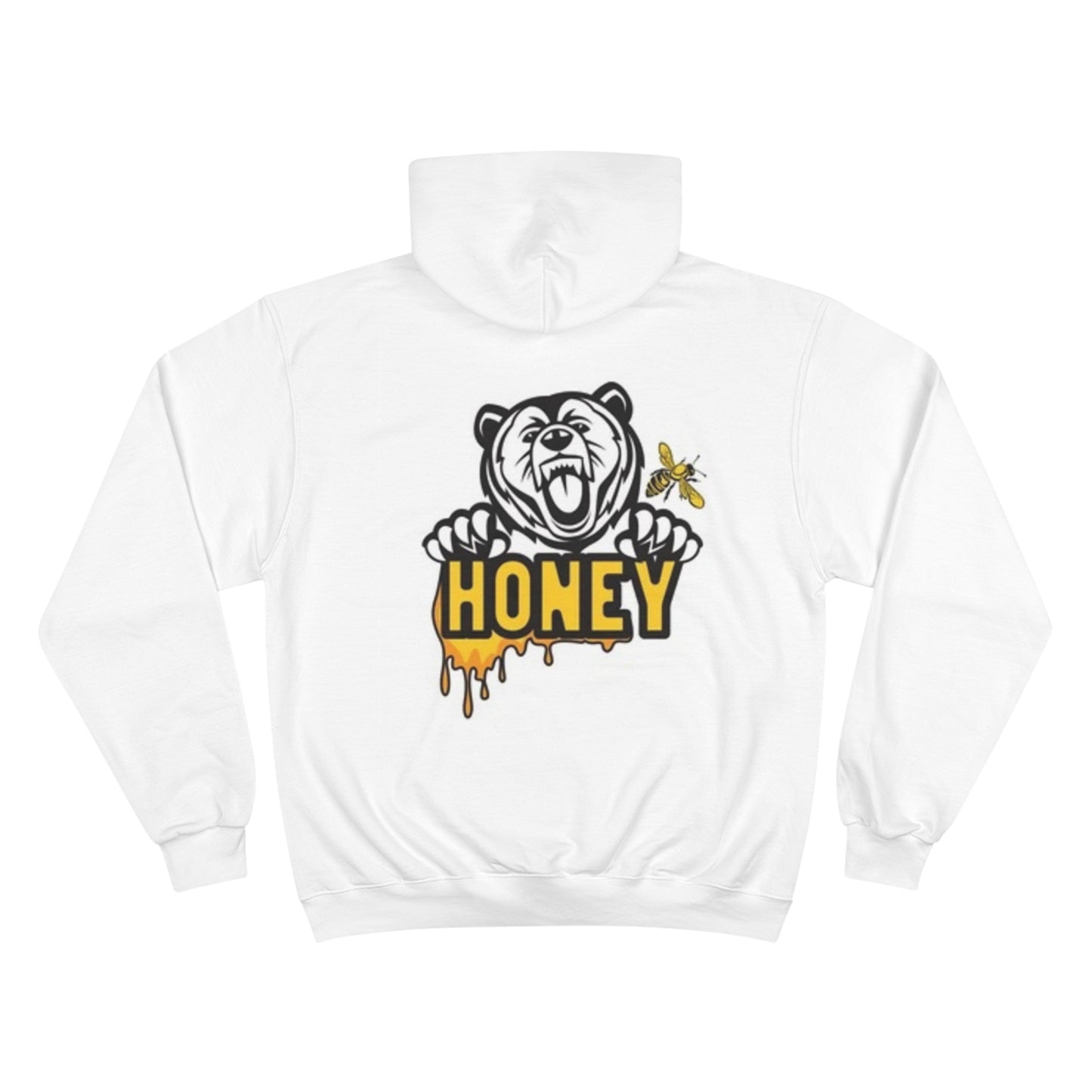 Honey Bear Champion Hoodie - Fun & Cozy Streetwear