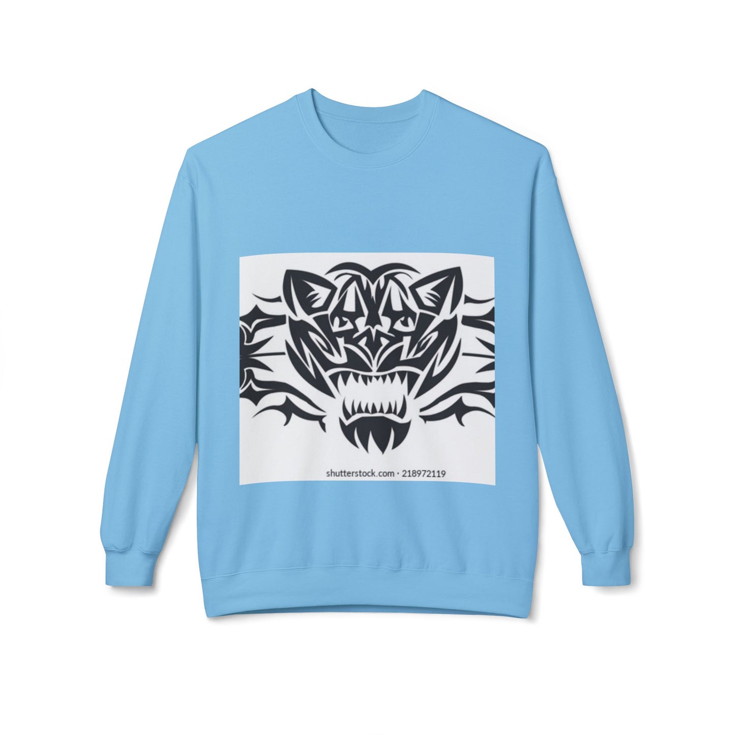 Fierce Tiger Graphic Sweatshirt for Nature Lovers