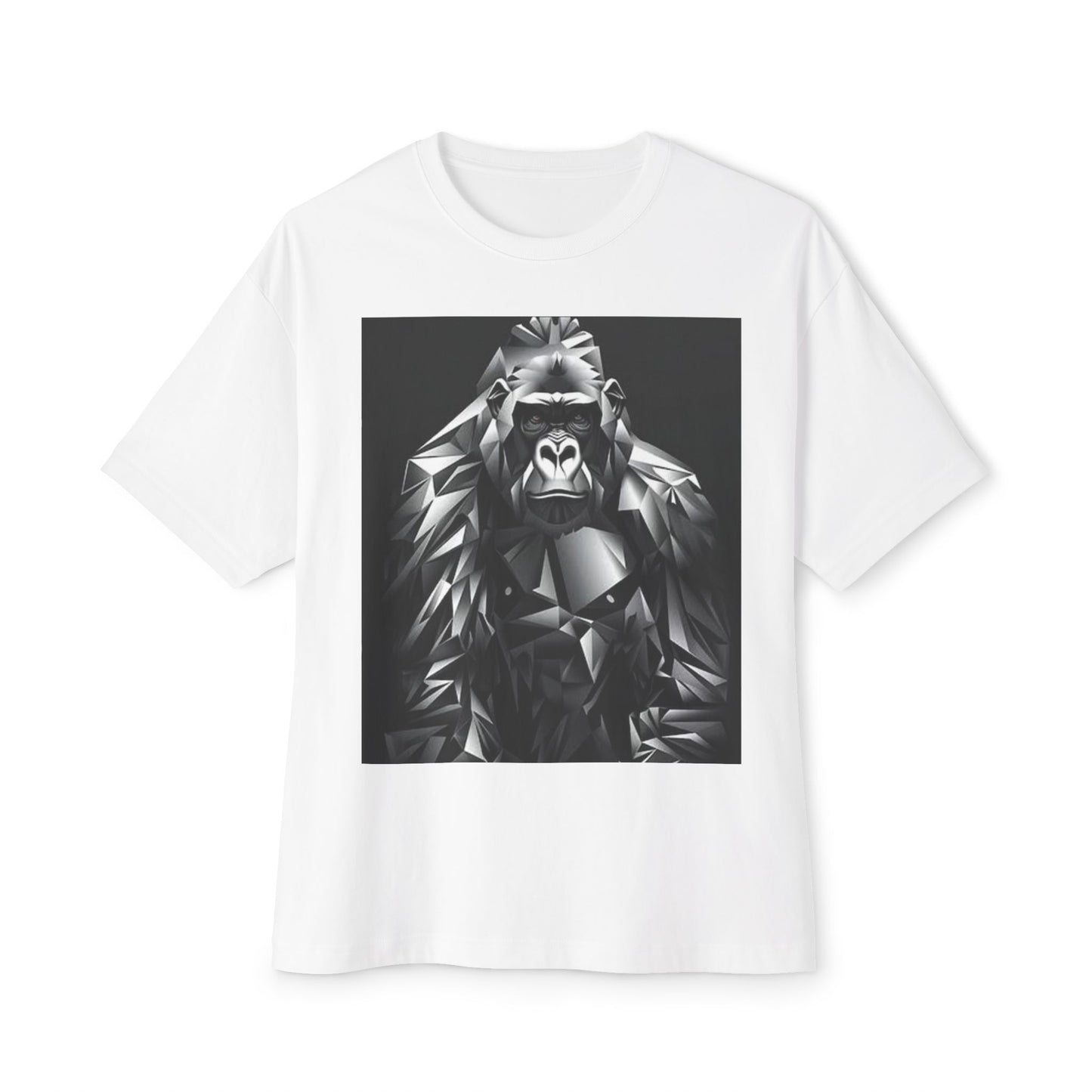 Unisex Oversized Boxy Tee - Vibrant Hoodie Graphic Shirt for Casual Style