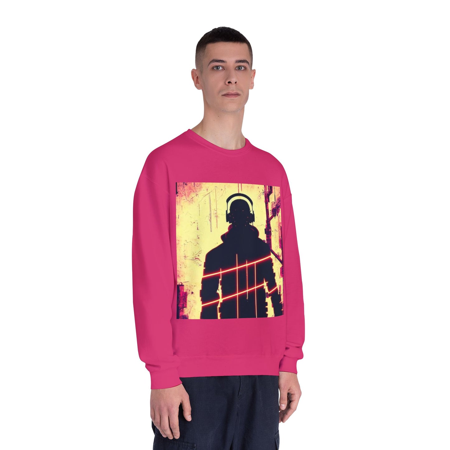 Graphic Crewneck Sweatshirt - Urban Streetwear Style