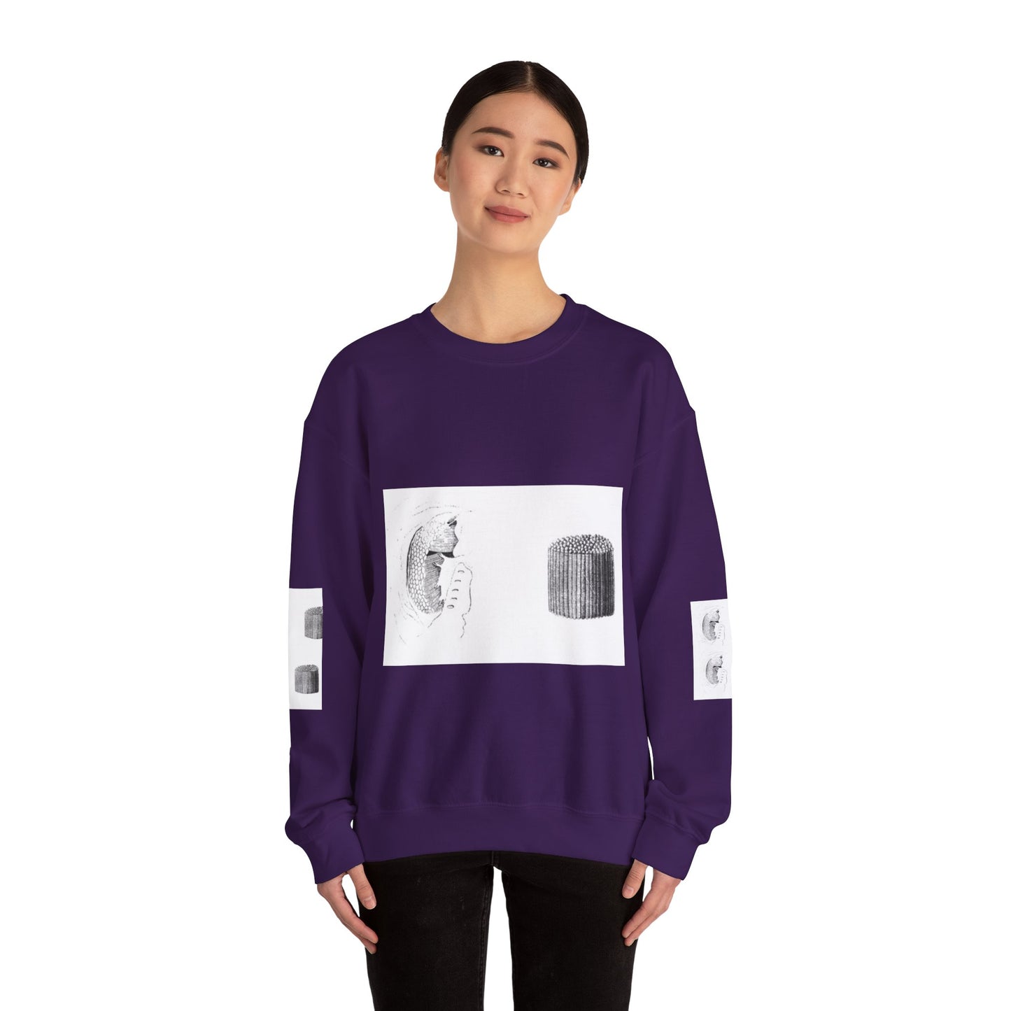 Artistic Unisex Crewneck Sweatshirt - Comfortable and Stylish for Everyday Wear
