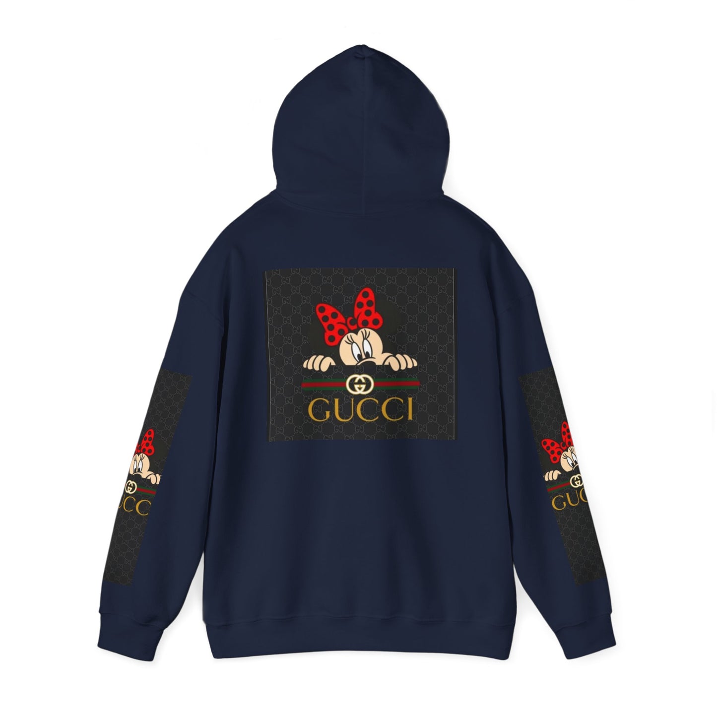 Gucci-Inspired Minnie Mouse Hooded Sweatshirt for Disney Fans