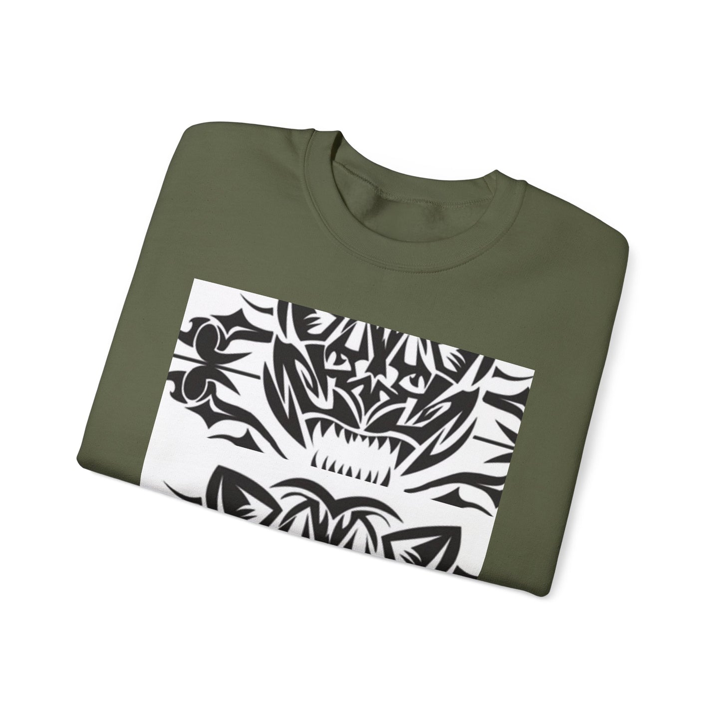 Bold Tiger Graphic Unisex Sweatshirt - Fierce Animal Design