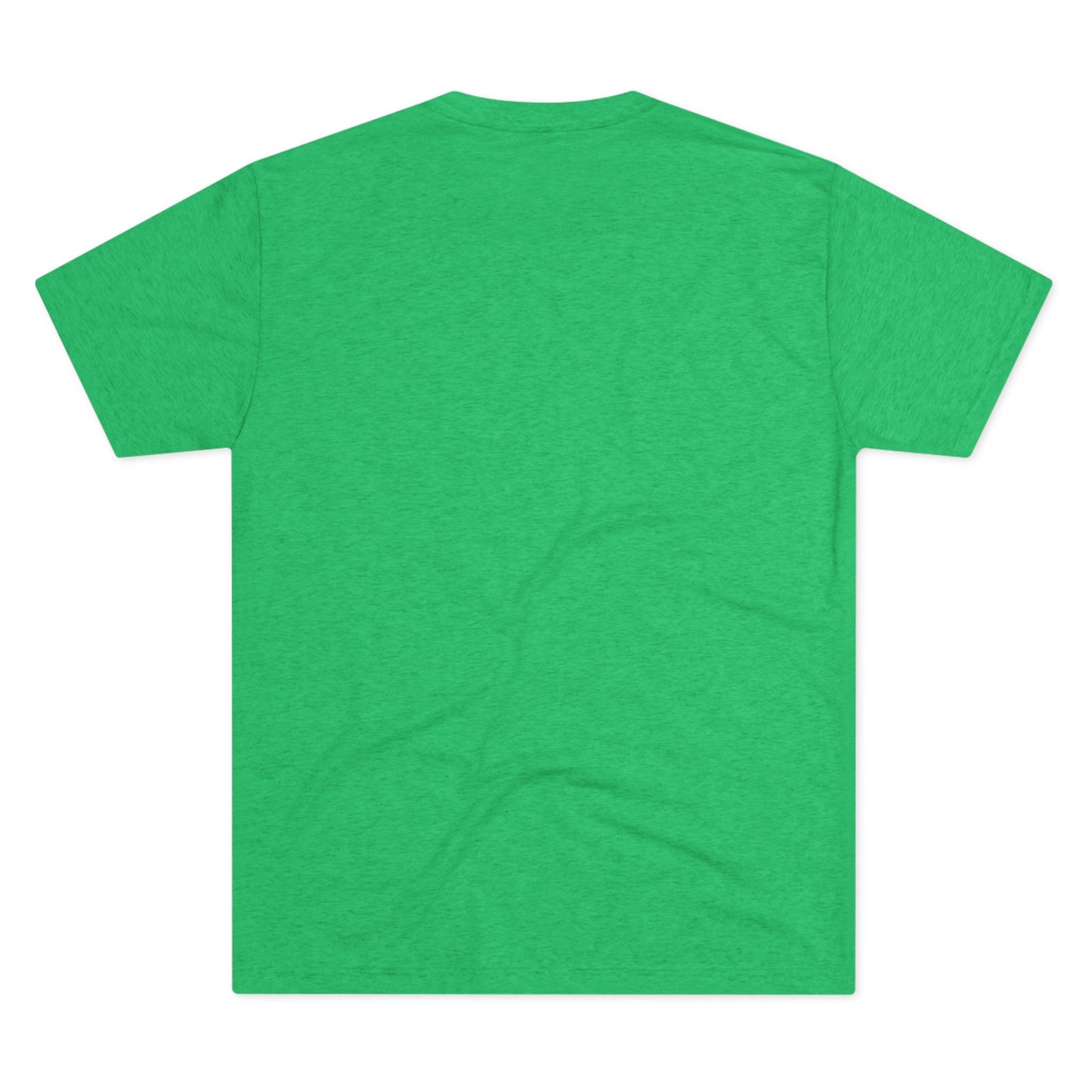 Bold Graphic Unisex Tri-Blend Crew Tee - Edgy Cracked Wall Design