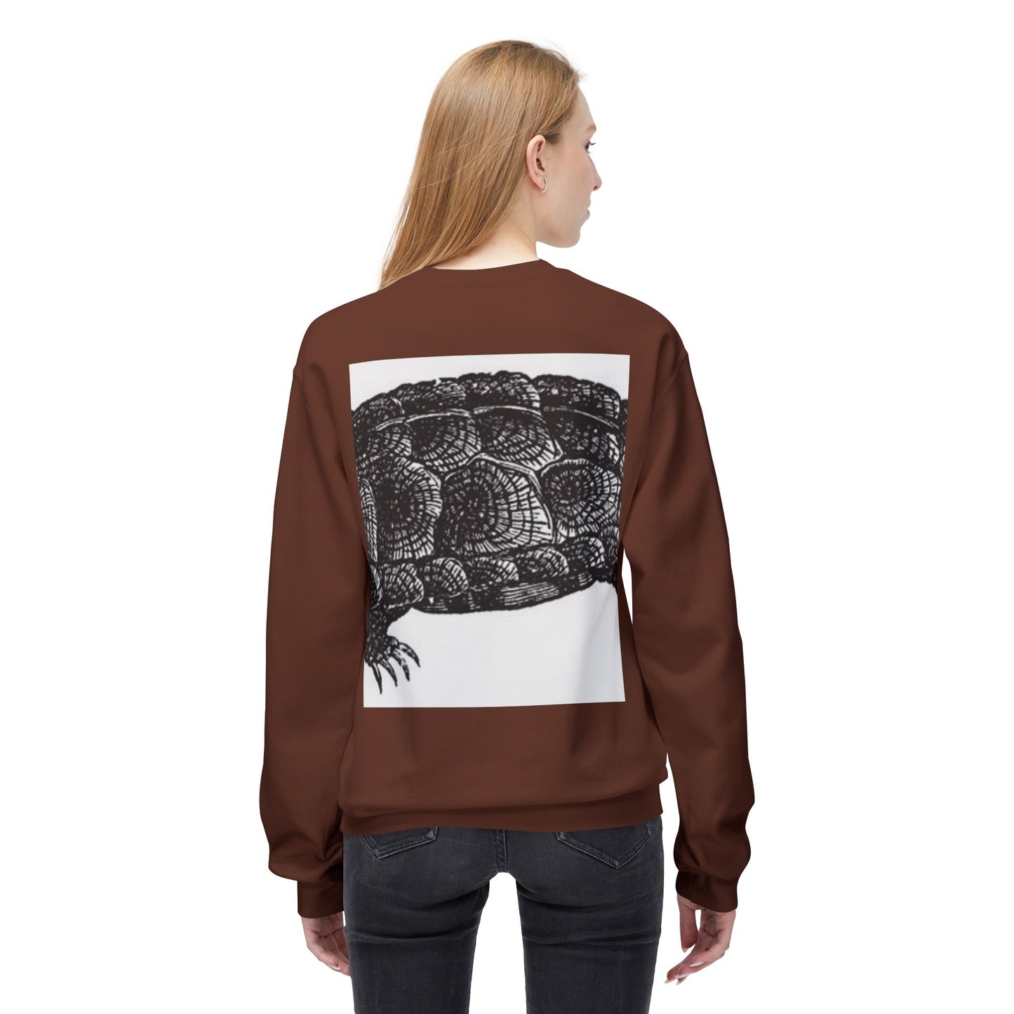 Cozy Turtle Graphic Sweatshirt - Unique Wildlife Apparel