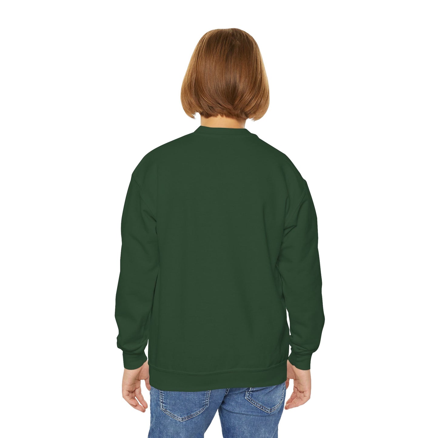 Youth Crewneck Sweatshirt with Parrot Design - Comfortable & Stylish for All Occasions