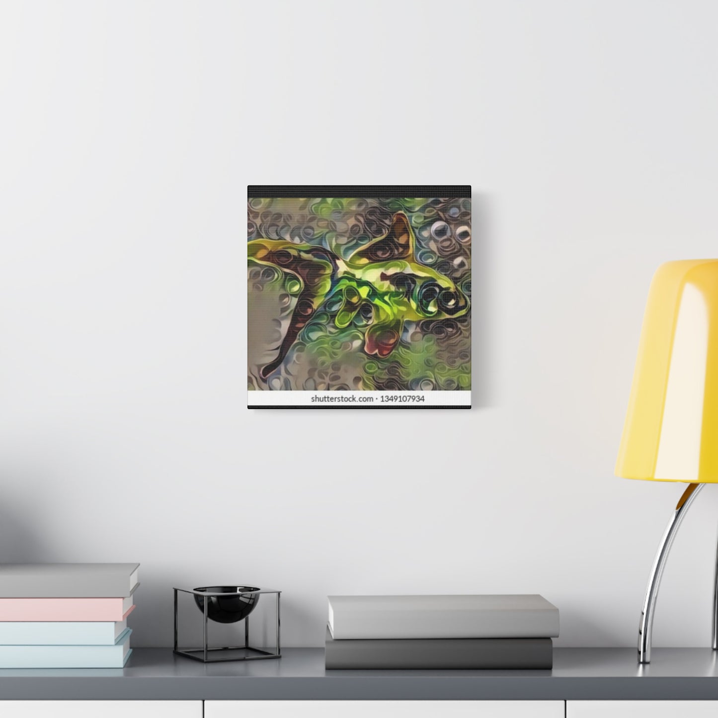 Abstract Nature Canvas Art - Stretched Matte Wall Decor