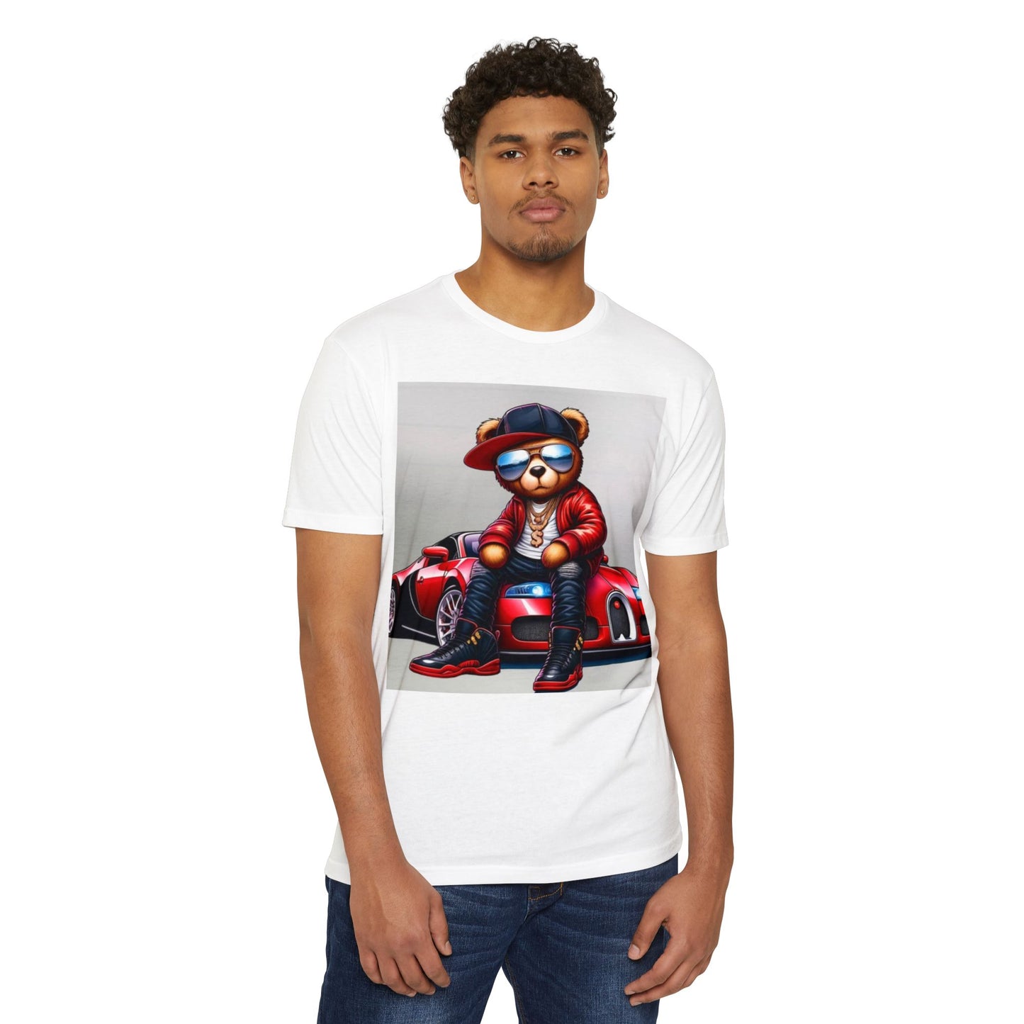 Cool Bear Streetwear T-Shirt - Unisex Graphic Tee for Car Enthusiasts