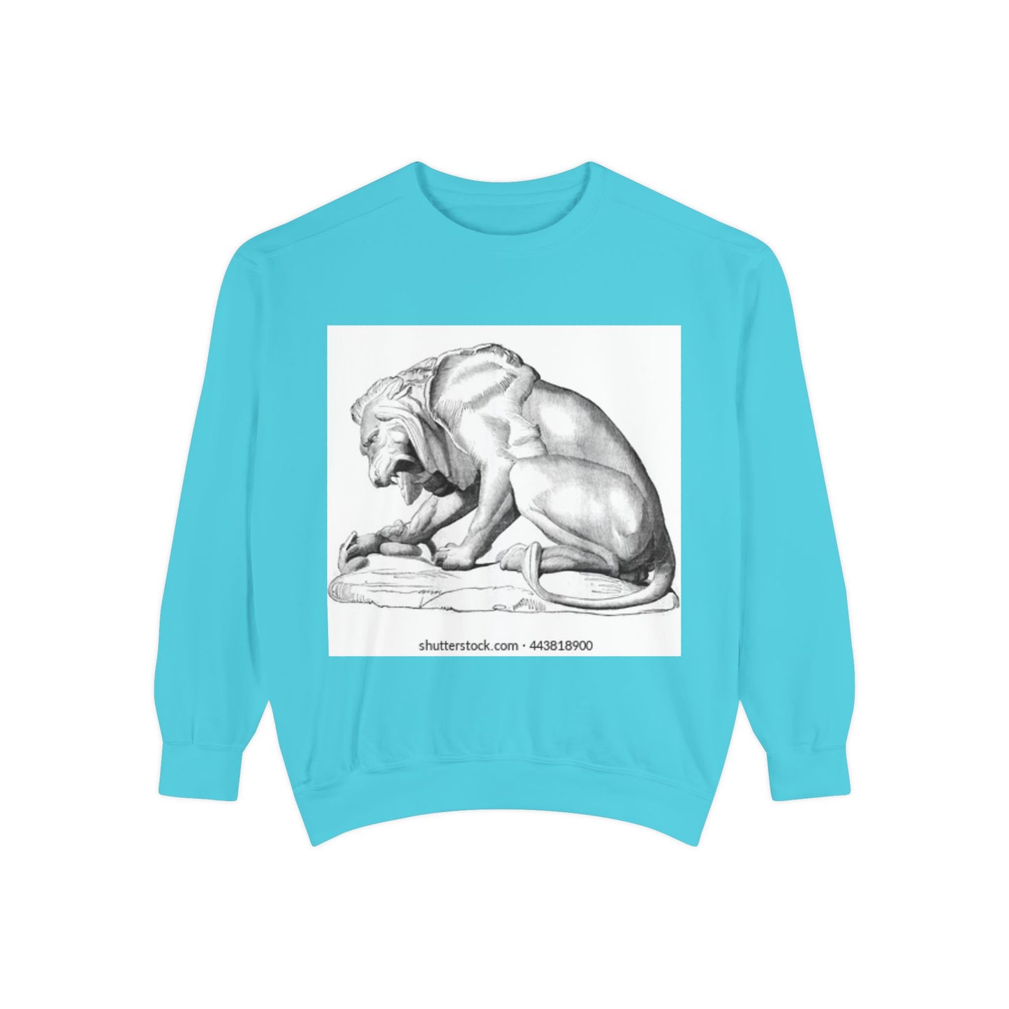 Artistic Lion Graphic Unisex Sweatshirt - Cozy & Stylish