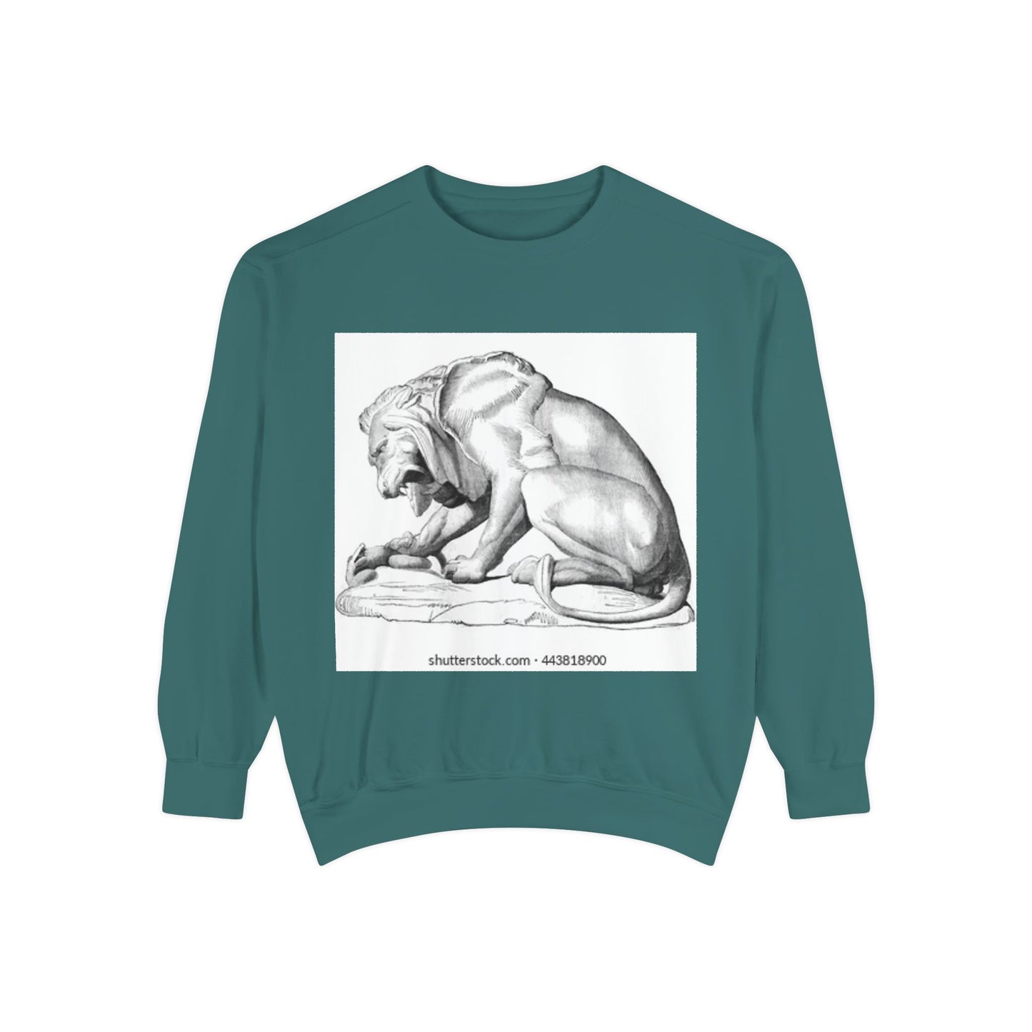 Artistic Lion Graphic Unisex Sweatshirt - Cozy & Stylish
