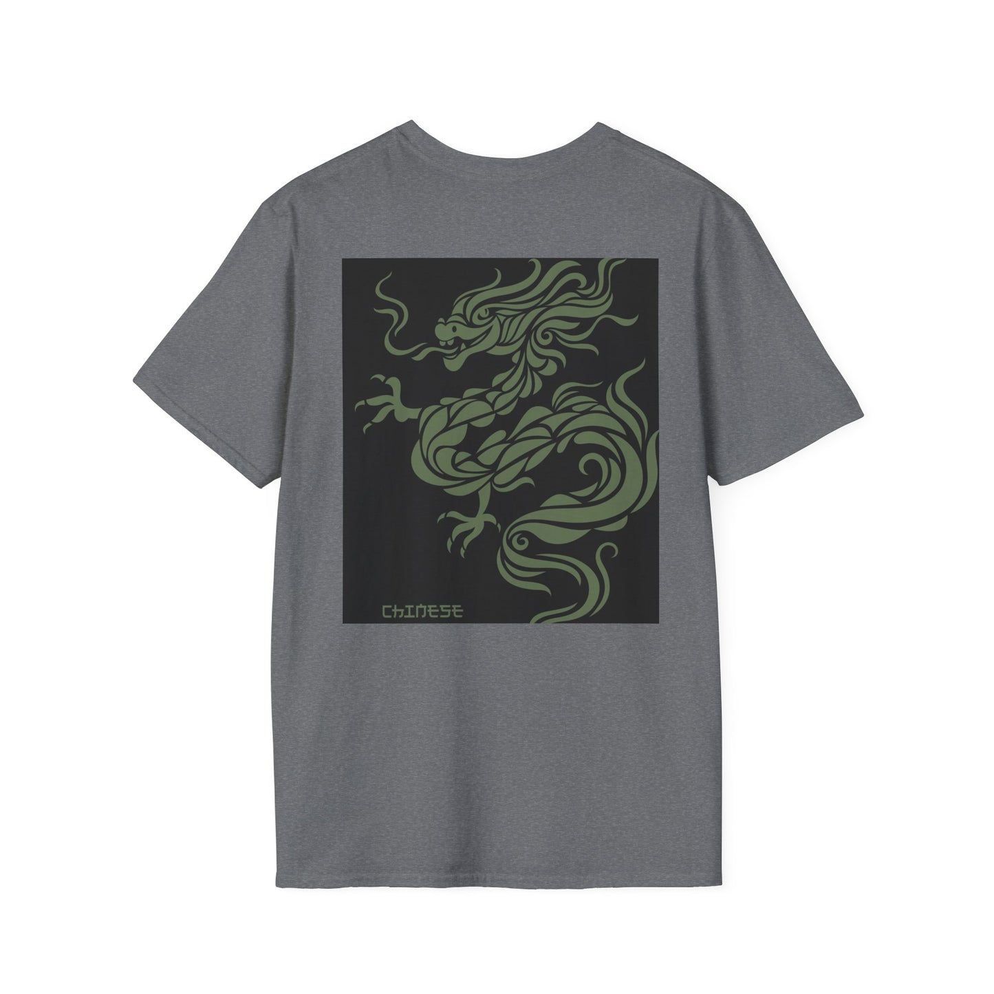 Mythical Chinese Dragon Unisex Softstyle T-Shirt