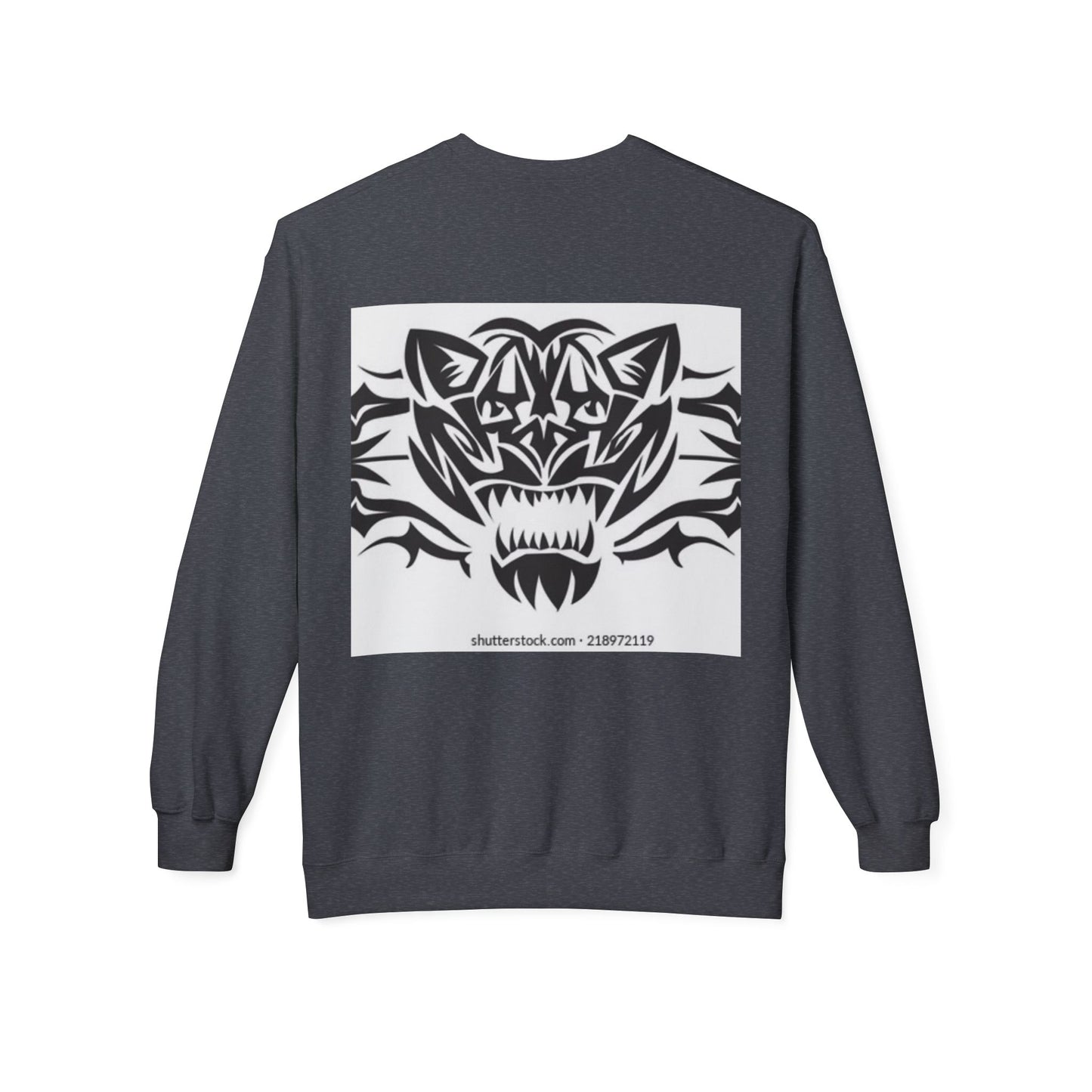 Fierce Tiger Graphic Sweatshirt for Nature Lovers