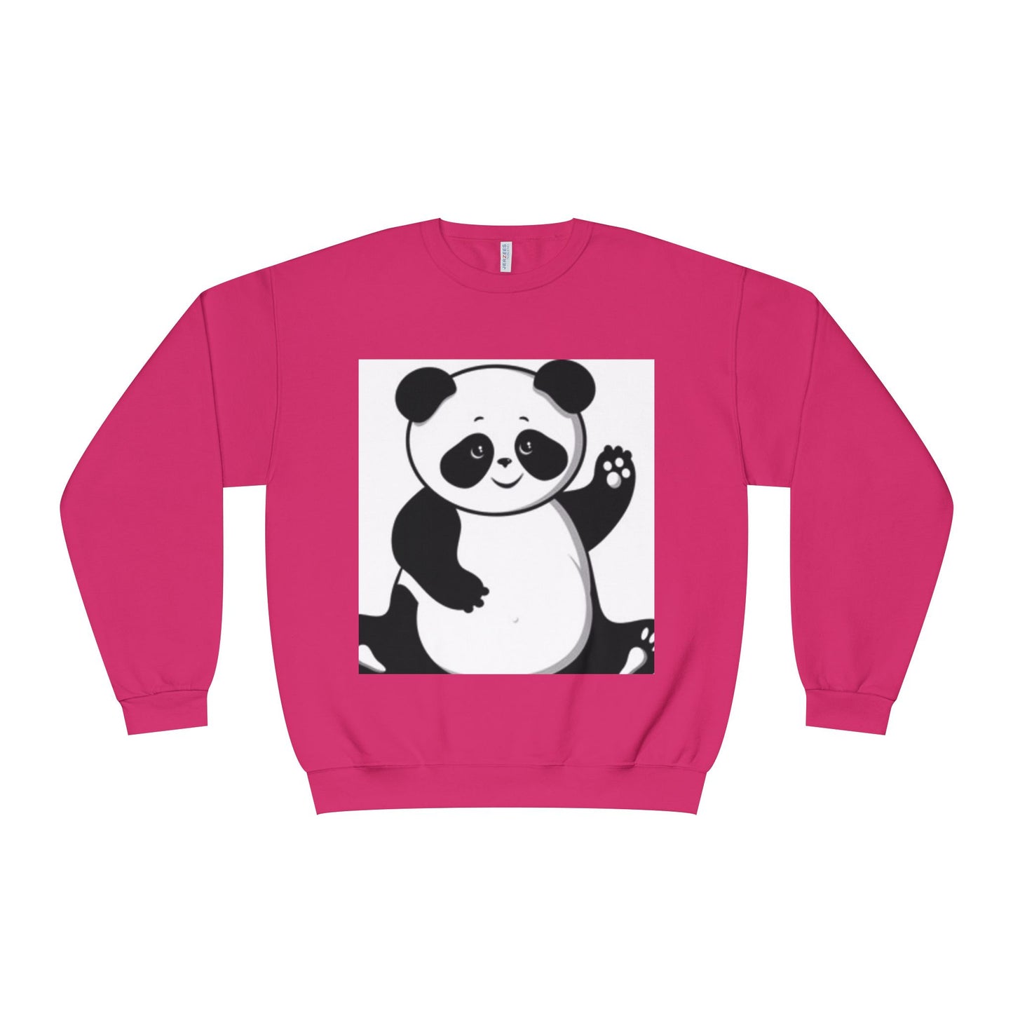 Cute Panda Unisex Crewneck Sweatshirt - Cozy Casual Wear for Animal Lovers