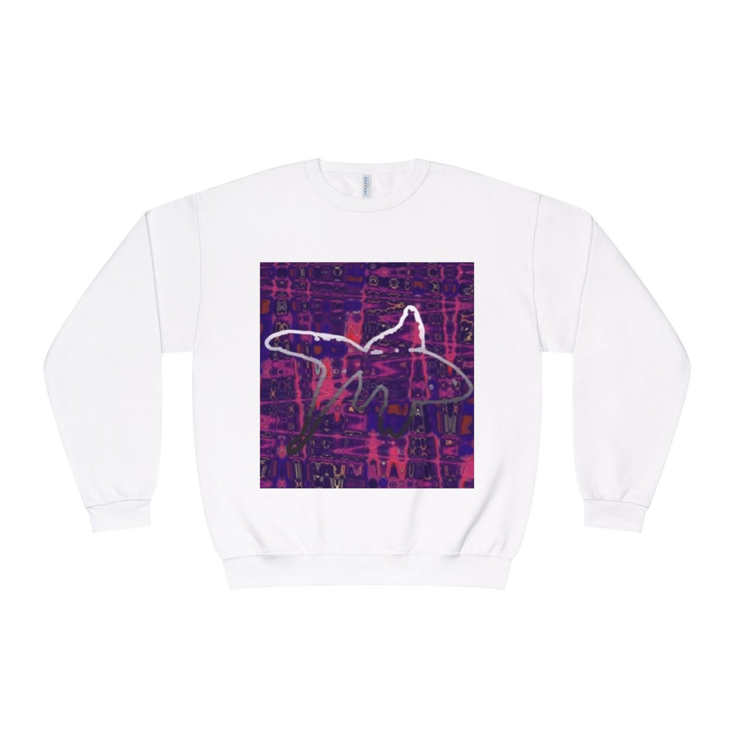 Artistic Crewneck Sweatshirt - Unisex Abstract Design for Cozy Comfort