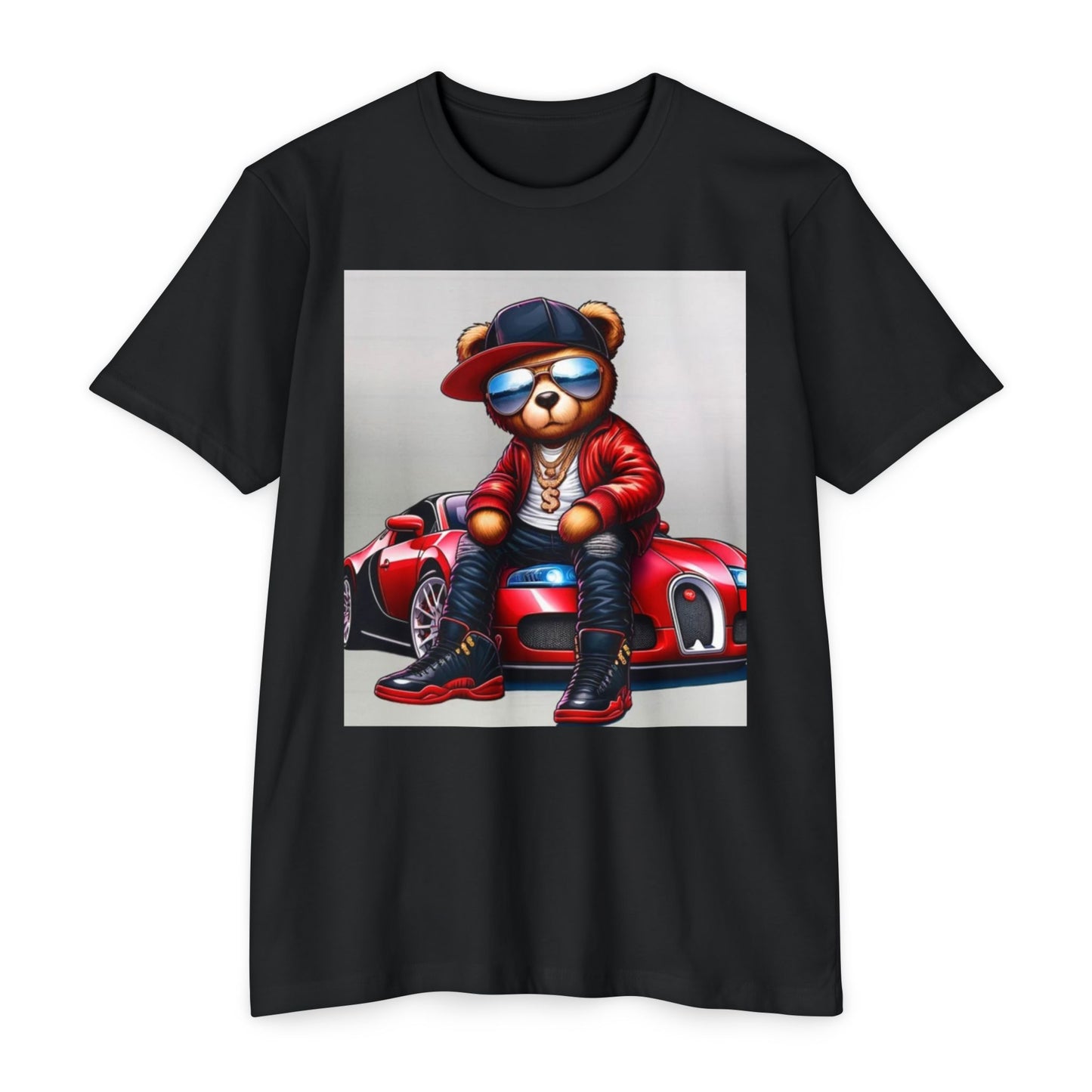 Cool Bear Streetwear T-Shirt - Unisex Graphic Tee for Car Enthusiasts