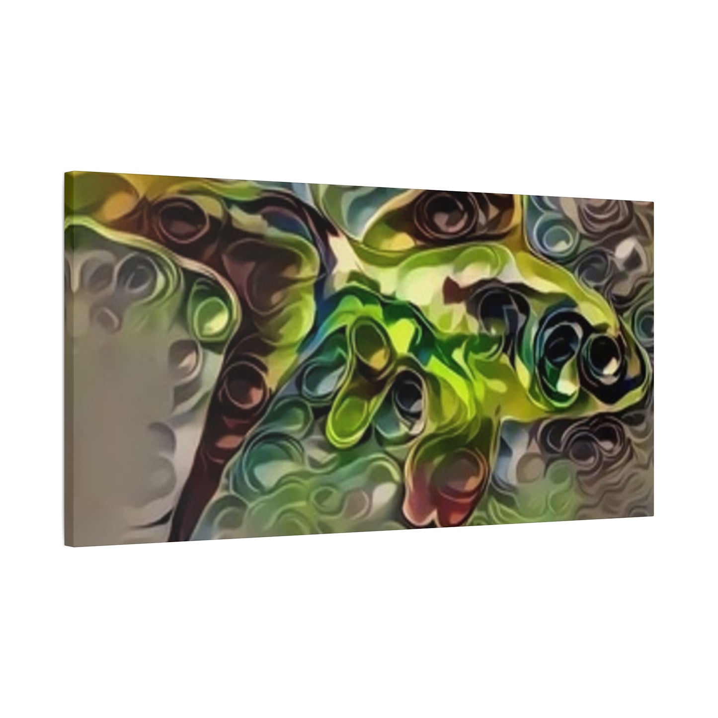 Abstract Nature Canvas Art - Stretched Matte Wall Decor