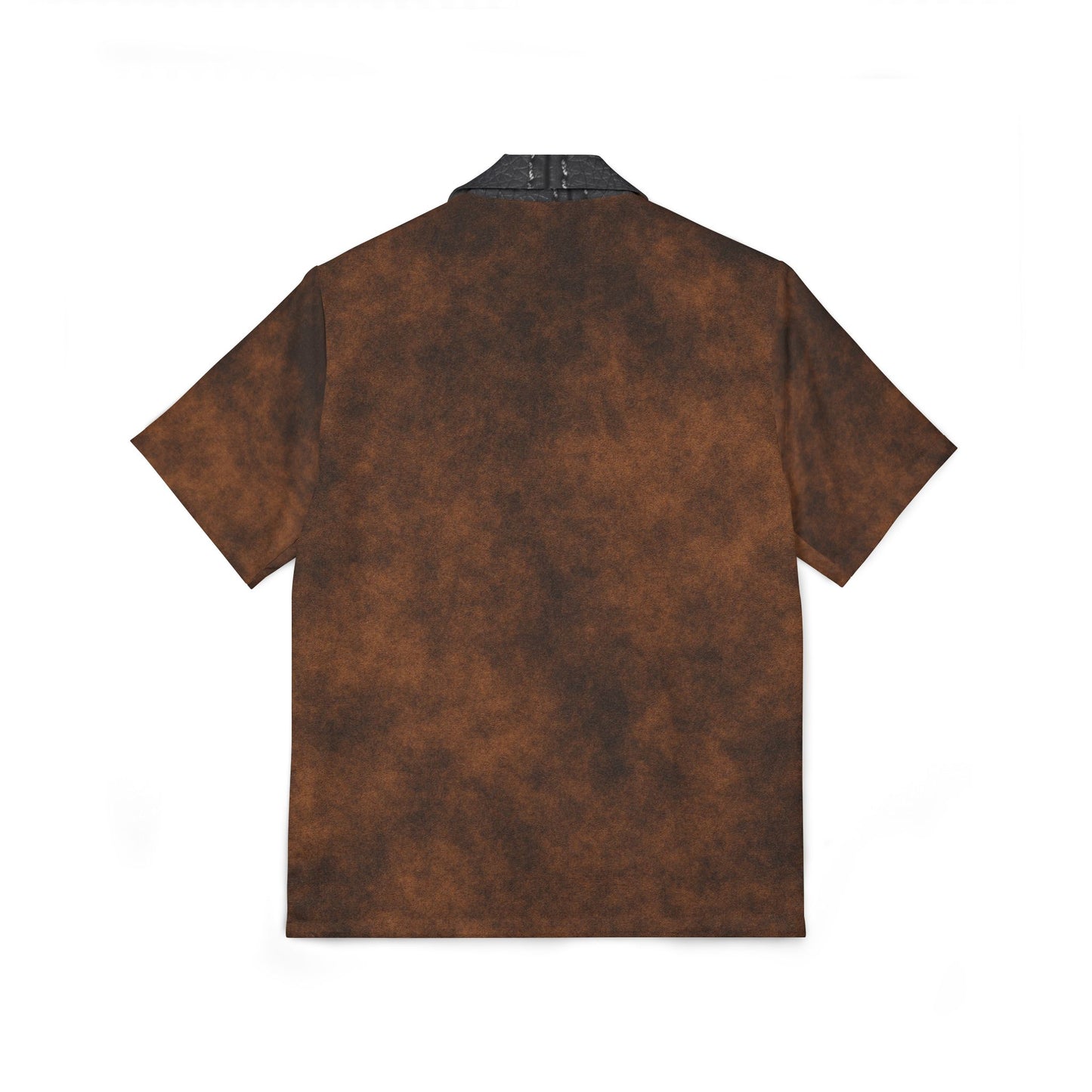 Men's Hawaiian Camp Shirt - Vintage Brown Summer Vibes