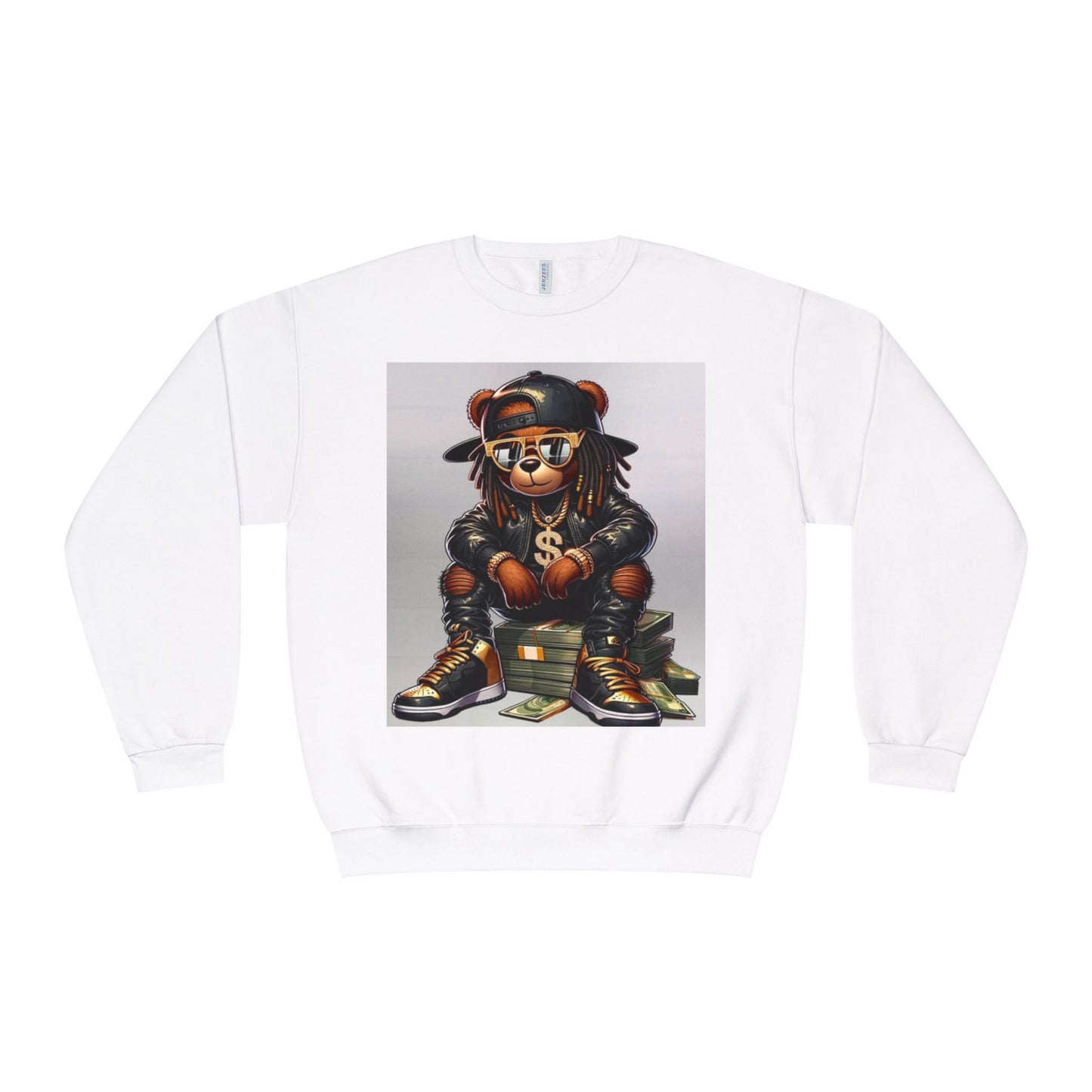 Cool Bear Money Crewneck Sweatshirt