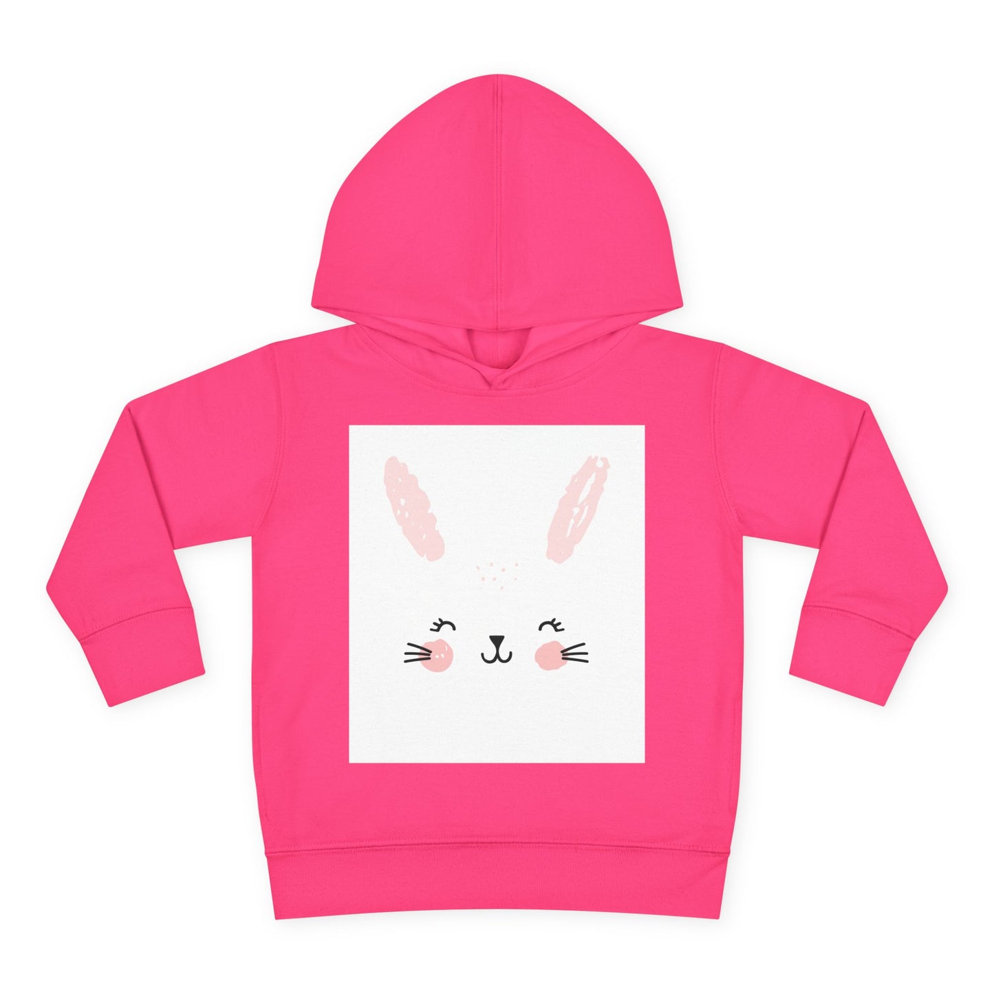 Cute Bunny Hoodie for Toddlers - Cozy Fleece Pullover