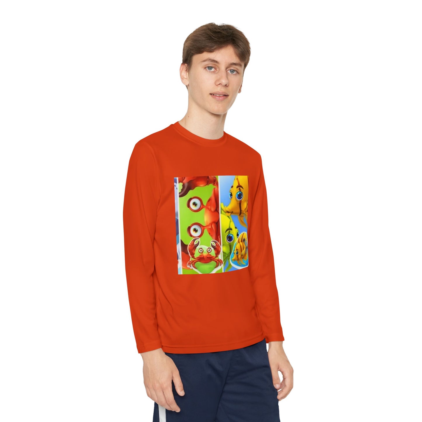 Vibrant Youth Long Sleeve Tee - Fun Animal Designs for Playful Kids