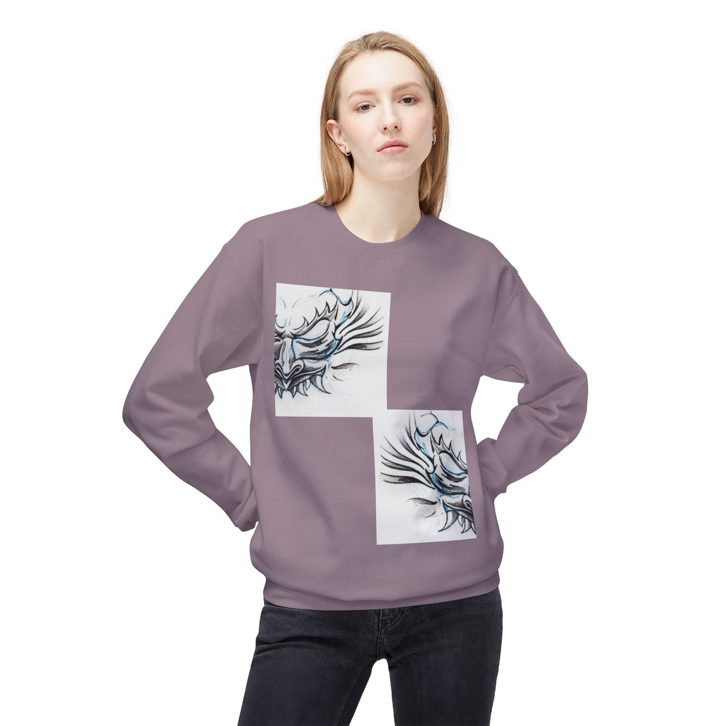 Unisex Midweight Softstyle Fleece Crewneck Sweatshirt