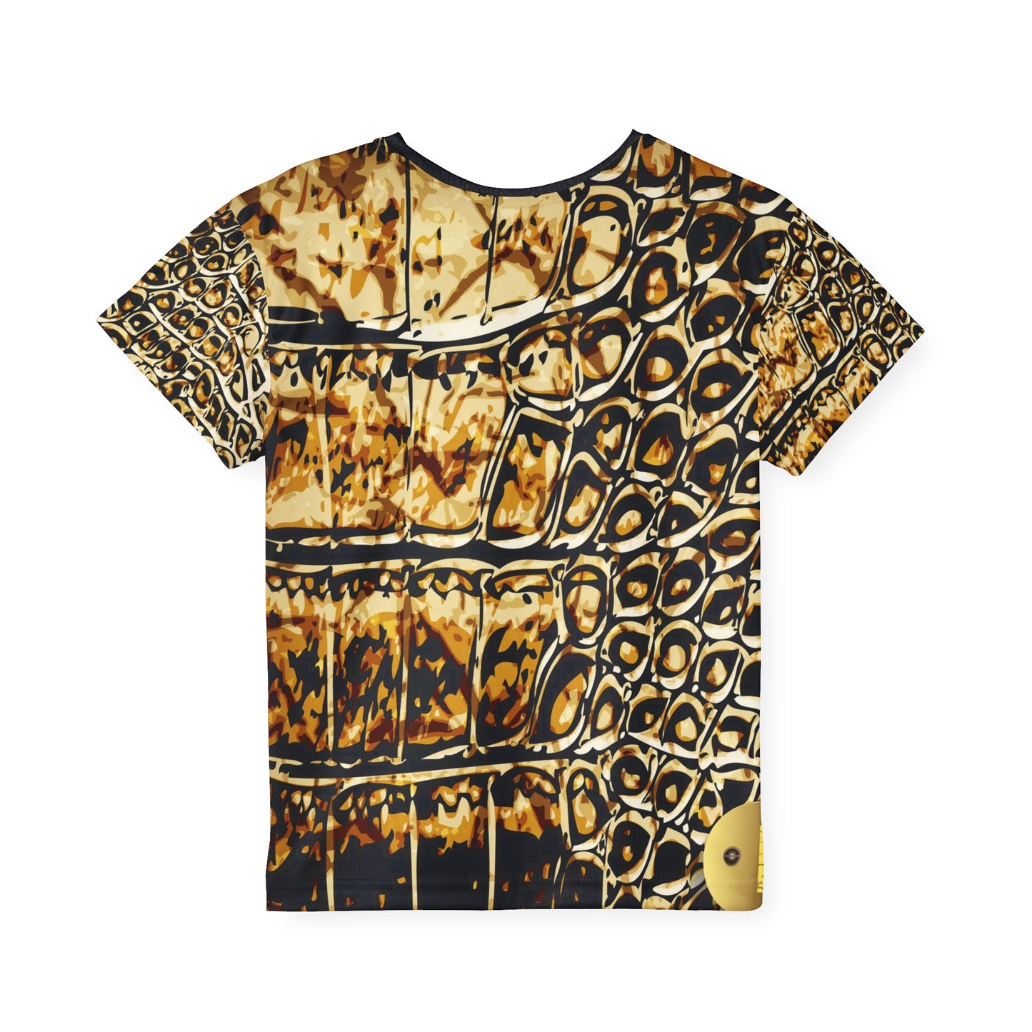Trendy Kids Sports Jersey - Unique Crocodile Pattern