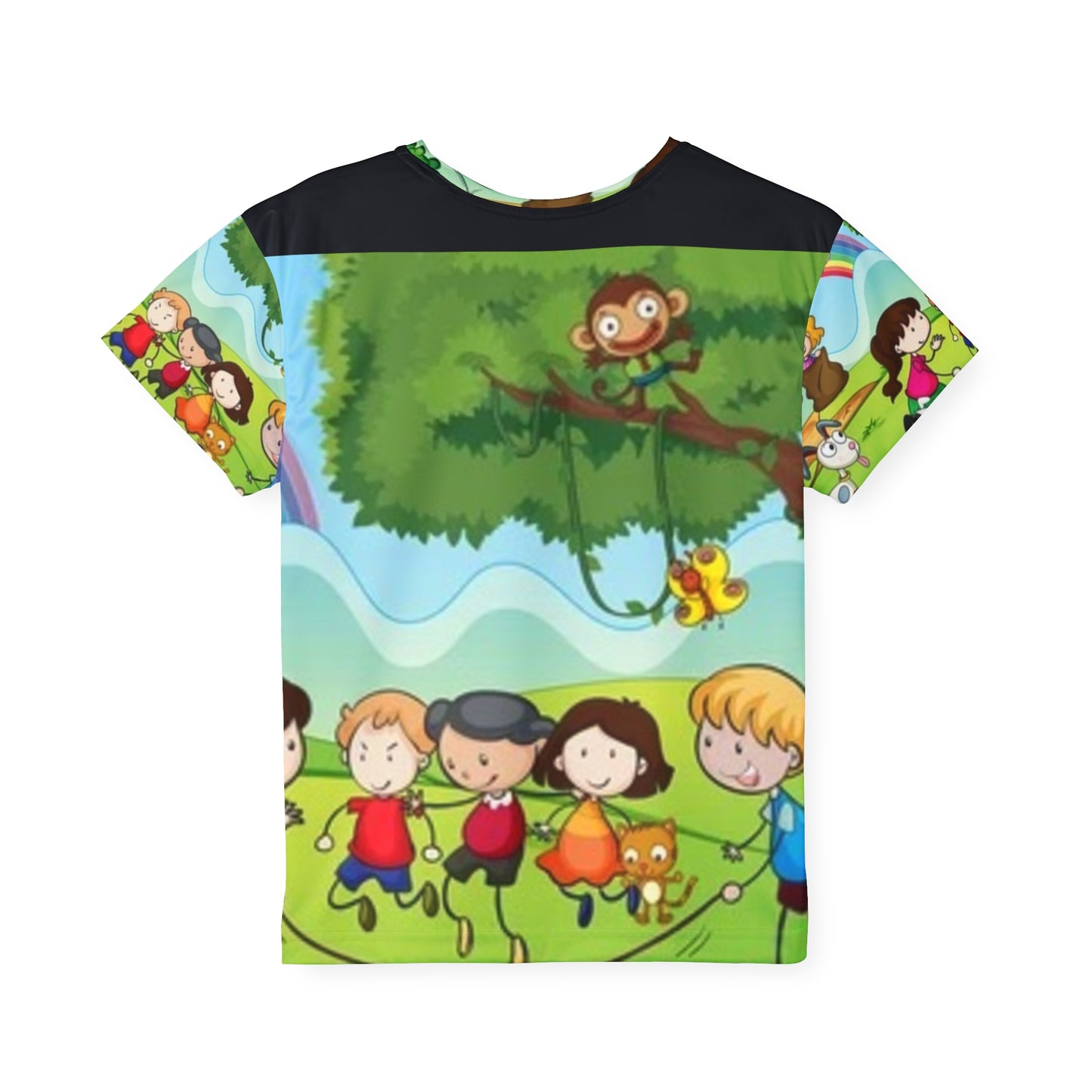 Colorful Kids Sports Jersey - Fun Outdoor Activities Design