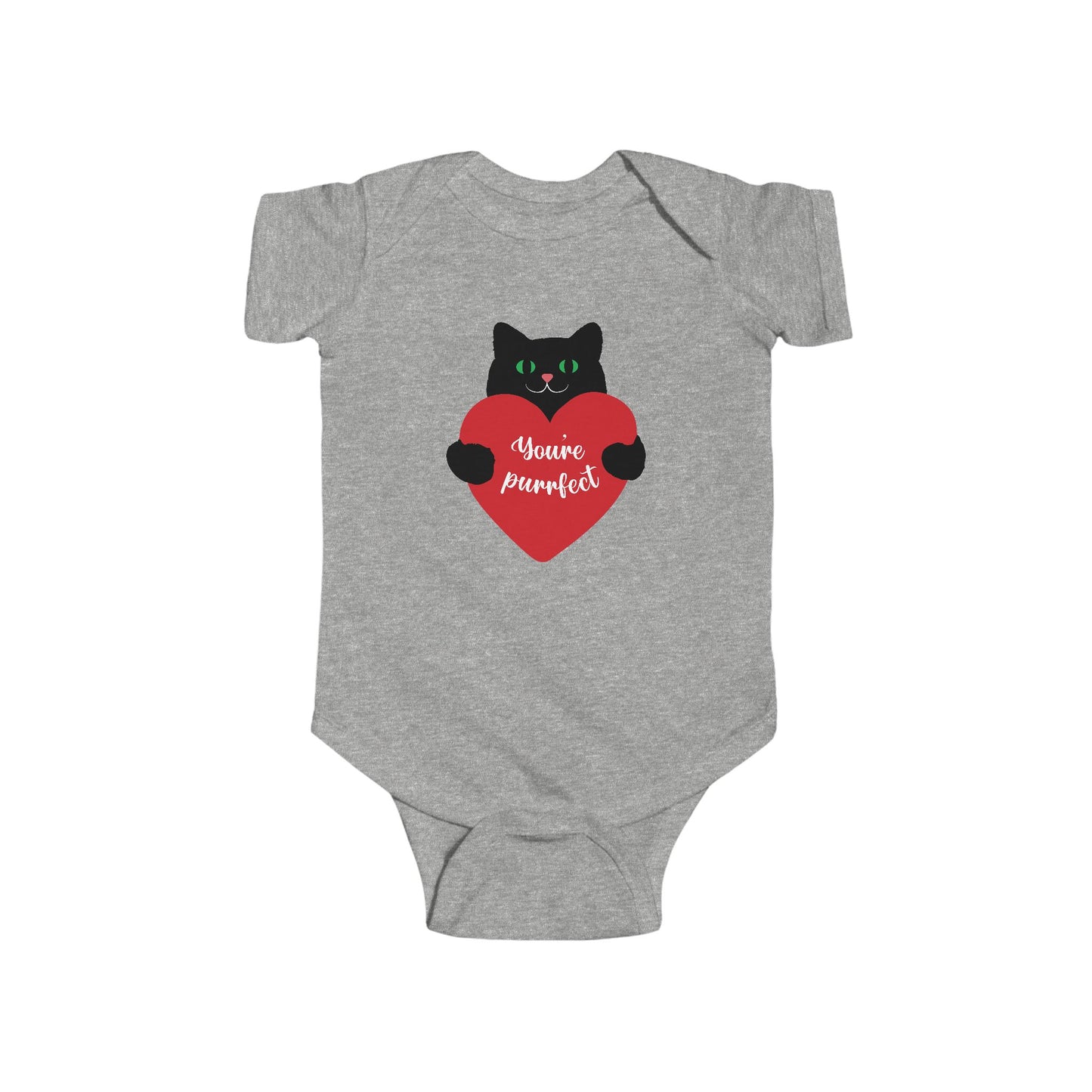 You're Purrfect Cat Baby Bodysuit