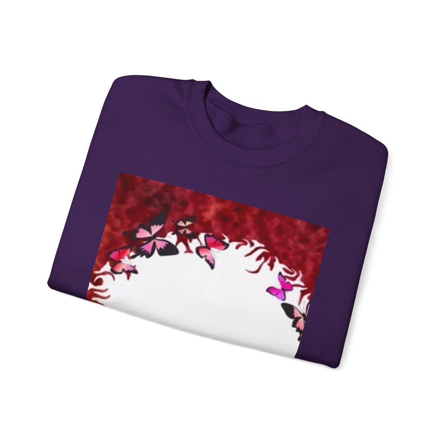 Floral Nature Crewneck Sweatshirt - Cozy Unisex Pullover for Nature Lovers