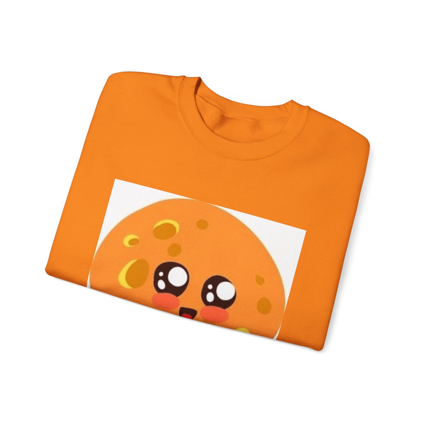 Cute Cartoon Moon Unisex Sweatshirt - Heavy Blend Crewneck