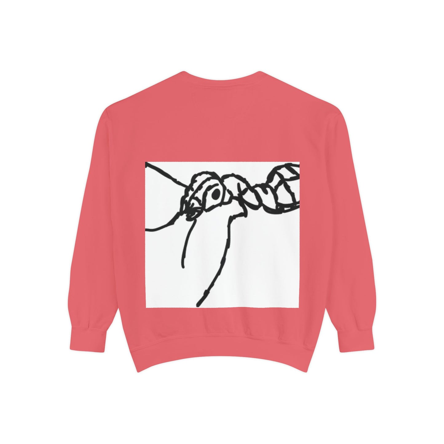 Ant-Inspired Unisex Garment-Dyed Sweatshirt - Unique Nature Lover Gift