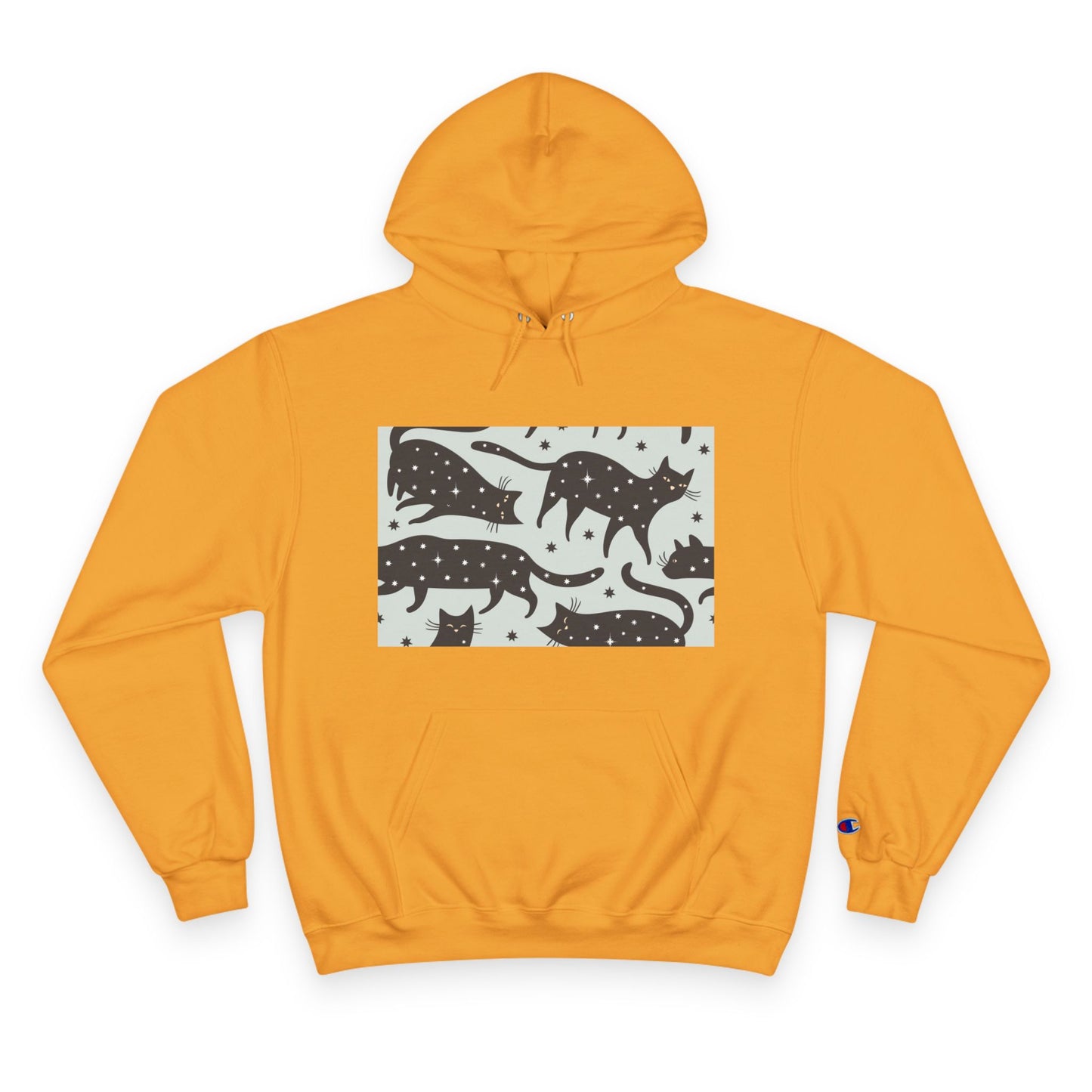 Cozy Cat Champion Hoodie - Perfect for Cat Lovers