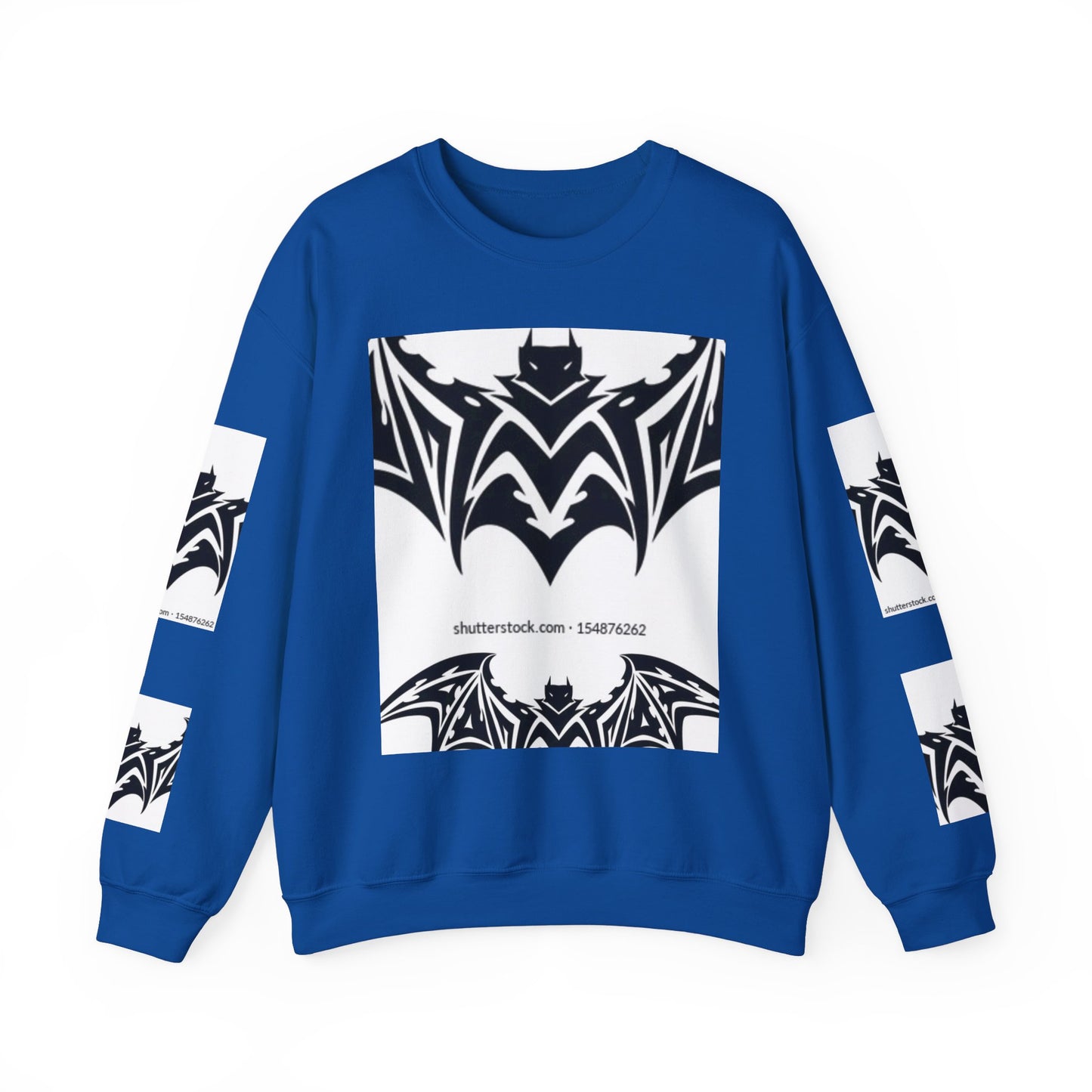 Gothic Bat Sweatshirt - Unisex Crewneck for Halloween & Casual Wear