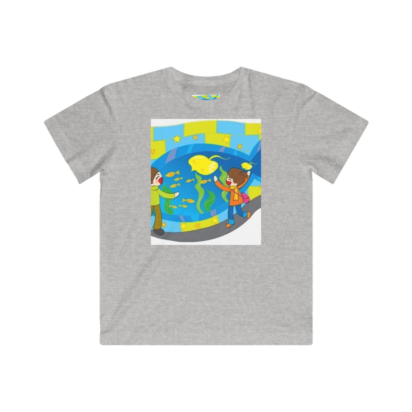 Kids Fun Underwater Adventure Tee - Colorful Fish Design