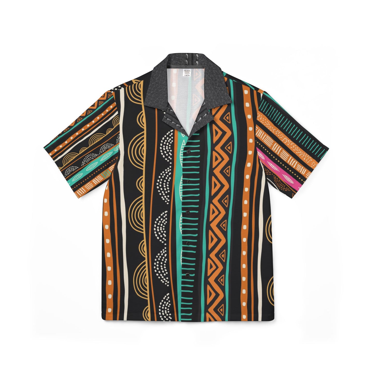 Men's Hawaiian Camp Shirt - Vibrant Tropical Print for Summer Fun