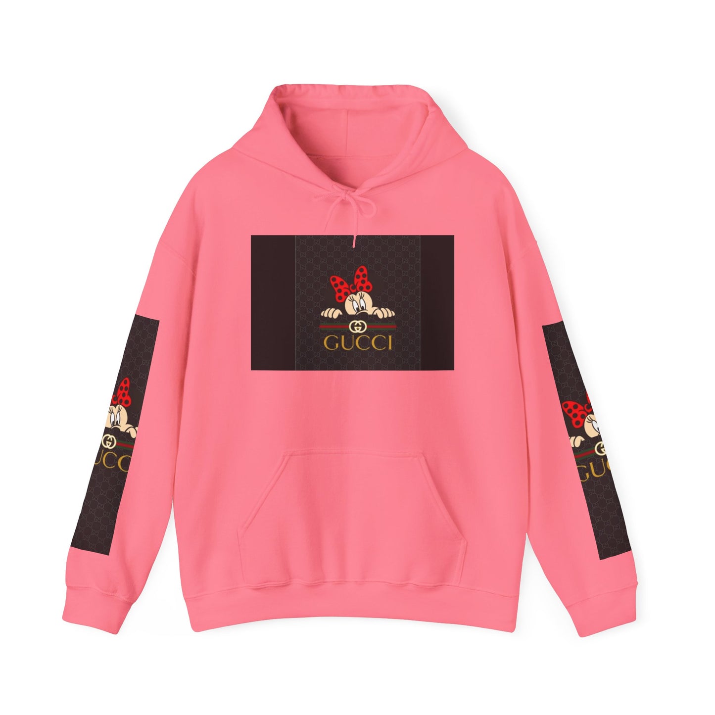 Gucci-Inspired Minnie Mouse Hooded Sweatshirt for Disney Fans