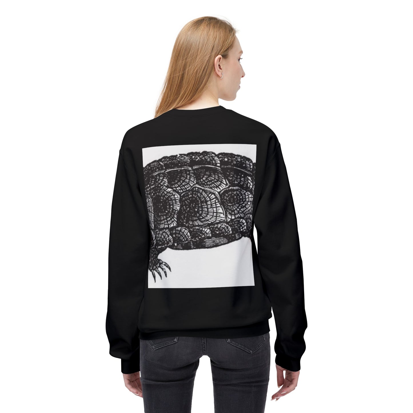 Cozy Turtle Graphic Sweatshirt - Unique Wildlife Apparel