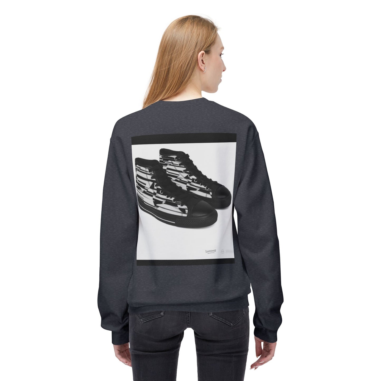 Cool Rhino and Sneakers Fleece Sweatshirt for Trendsetters