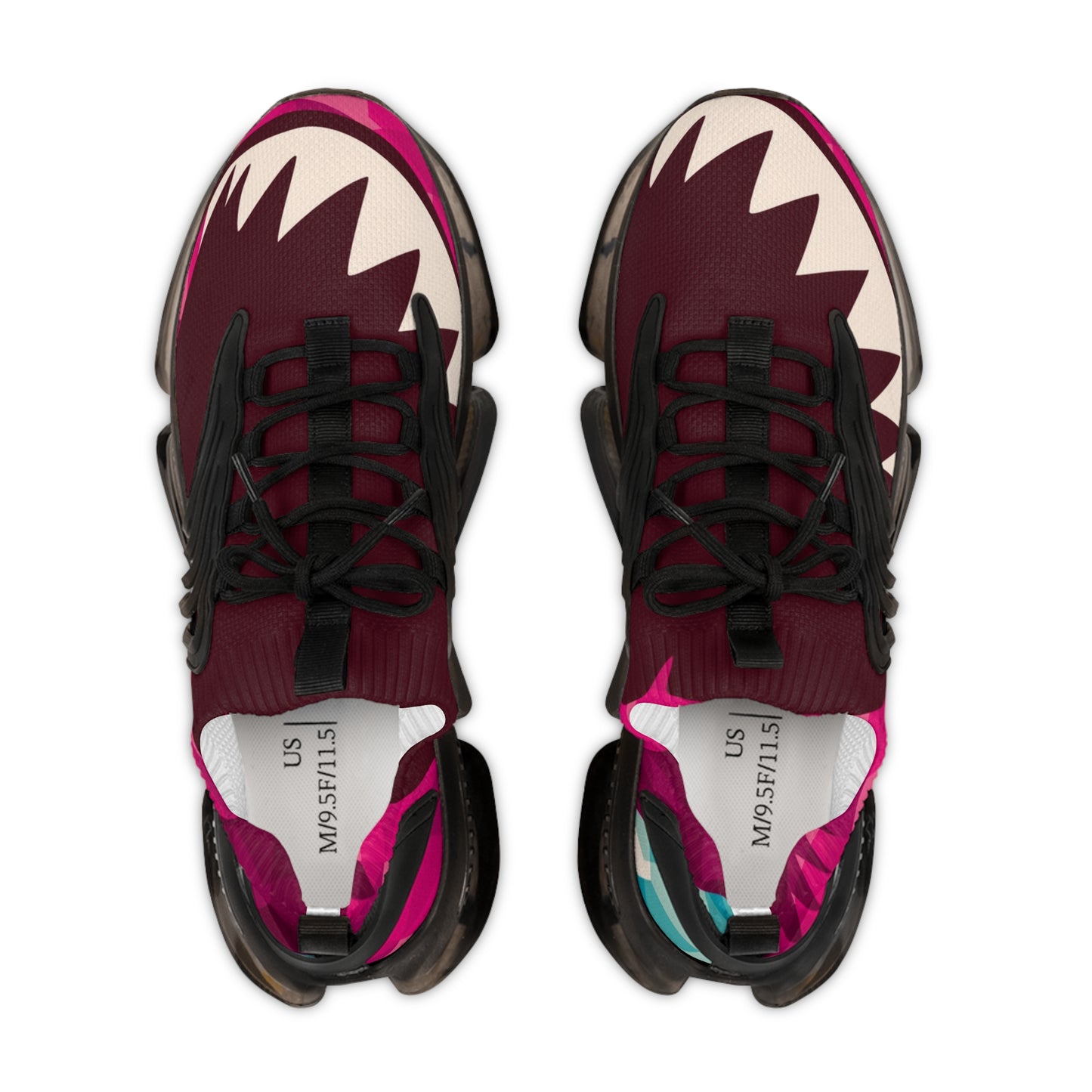 Men's Stylish Mesh Sneakers - Trendy Athletic Footwear with Bold Design