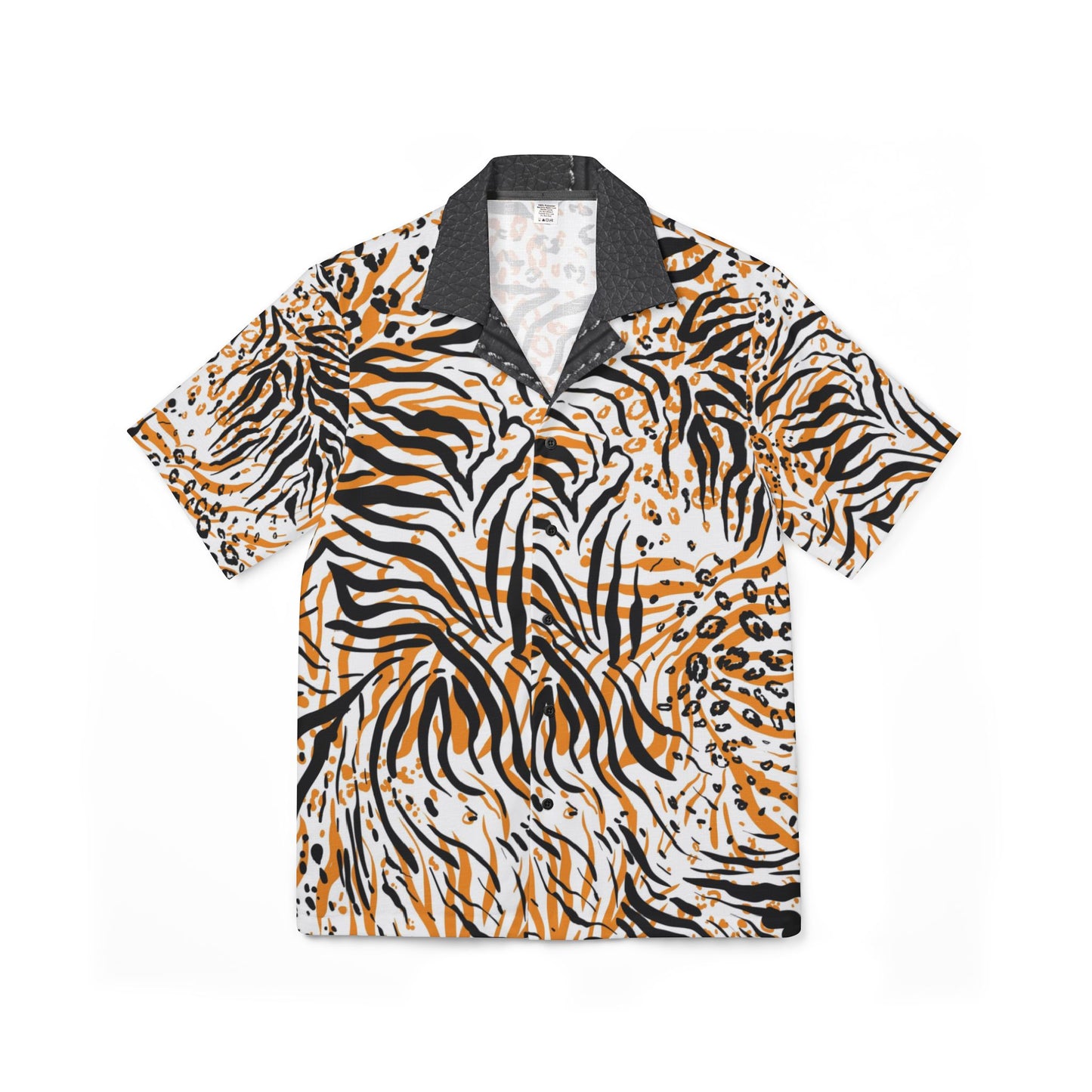 Men's Tropical Animal Print Camp Shirt - Perfect for Summer Adventures & Beach Days