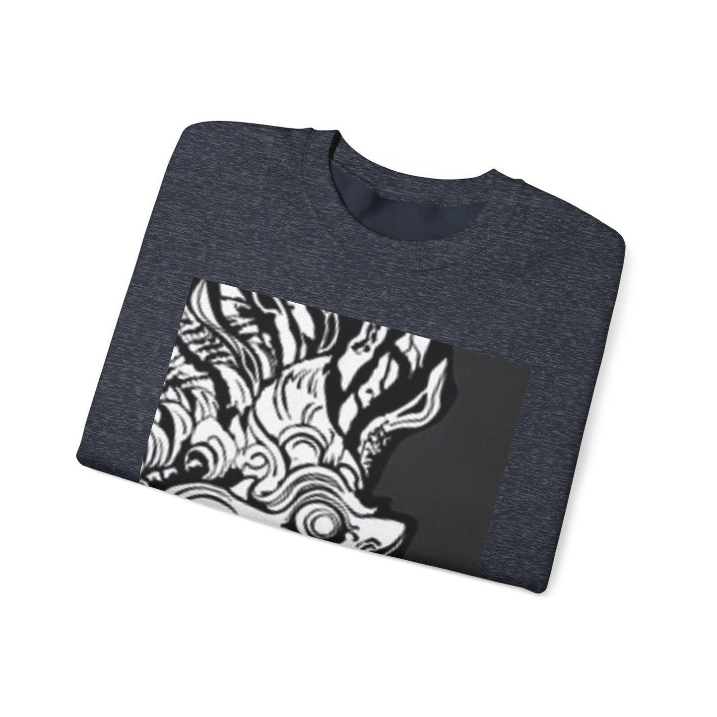 Bold Graphic Crewneck Sweatshirt - Unisex Heavy Blend™ - Perfect for Streetwear and Casual Outings